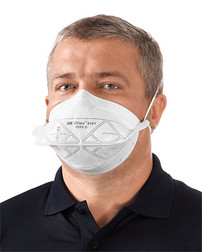Противоаэрозольная полумаска фильтрующая (респиратор) VFlex™ 9101 (Ви Флекс) FFP1, до 4 ПДК