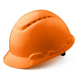 Каска защитная 3M™ H-700C(H-700C-OR) оранжевая