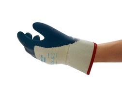 Перчатки-краги Ansell Hycron® 27-607 (Хайкрон) с нитриловым покрытием ладони