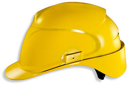 Каска защитная uvex «Эйрвинг» с текстильным оголовьем (9762120) желтая