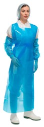 Фартук HACCPER EvaTex 150×83 см, 100 мкм, синий (330115) (1 рул. – 30 шт.)