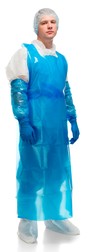 Фартук HACCPER EvaTex 150×83 см, 200 мкм, синий (330215) (1 рул. – 20 шт.)