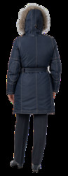 Куртка женская зимняя «Капитан» (темно-синяя)