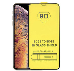 Противоударное защитное 3D стекло на Apple iPhone 11 / XR