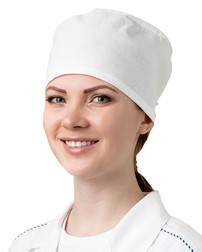 Колпак белый из ткани бязь