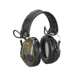 Наушники 3M™ Peltor™ SportTac™ со складным оголовьем (MT16H210F-478-GN)зеленые/оранжевые