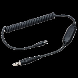 Кабель 3M™ PELTOR™ модель FLX2-201 Ground Mechanic для авиации к наушникам WS ProTac, Headset Под за