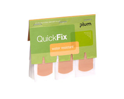 Сменная кассета с водостойкими пластырями QuickFix Water Resistant (55117)