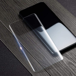 Закаленное защитное стекло с полным покрытием / УФ клеем для Huawei / Honor / P30 Pro (UV комплект)
